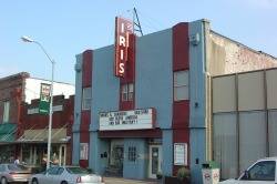 Books & Crannies, located in the historical Iris Theatre, and home of the new Iris Theatre, located inside the bookstore (photo taken from somewhere on the internet - I don't own this - and I didn't note where I took it from)